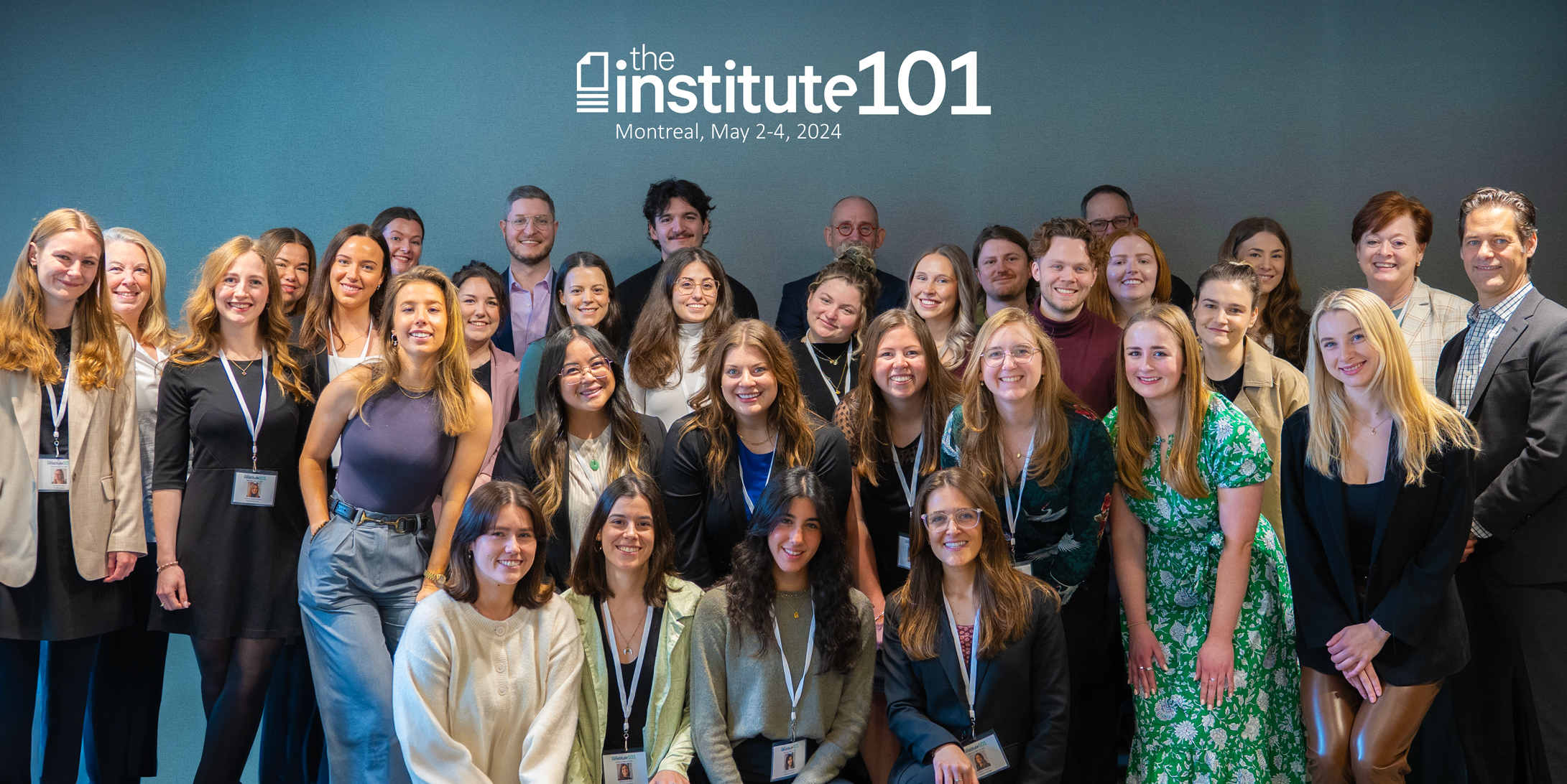 The Institute 101_May 2-4, 2024_Group photo The Institute 201